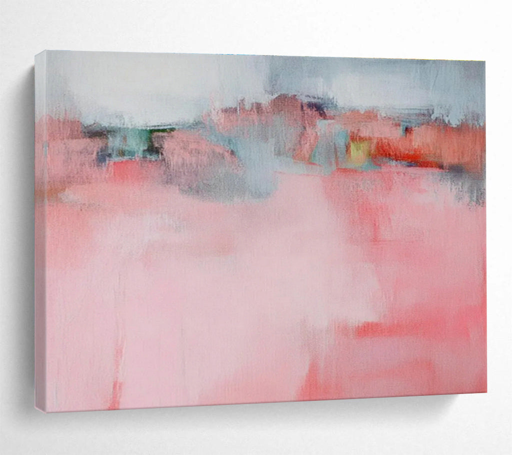 Custom-Made Giant Abstract Hand Painting for Virtual Production Studio Backlot DLZ2871
