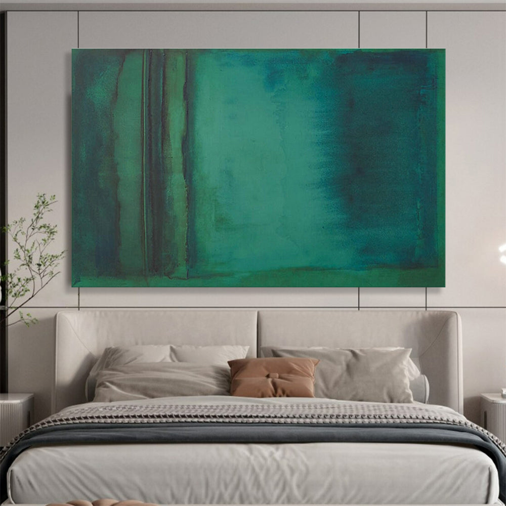 Large-Size Custom Abstract Hand Painting for Urban Rooftop Beekeeping Cooperative Office DLZ2999