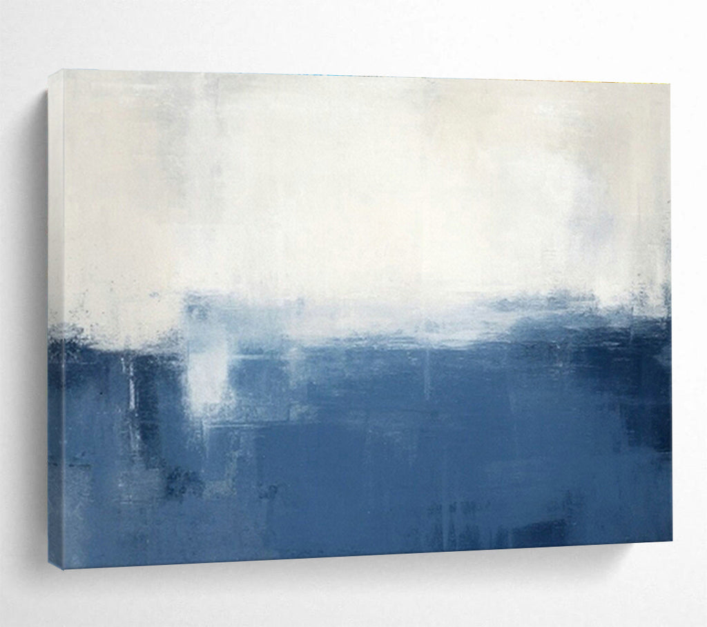 Custom-Made Quantum Cryptography Satellite Constellation Control Room Large Abstract Hand Painting DLZ2650