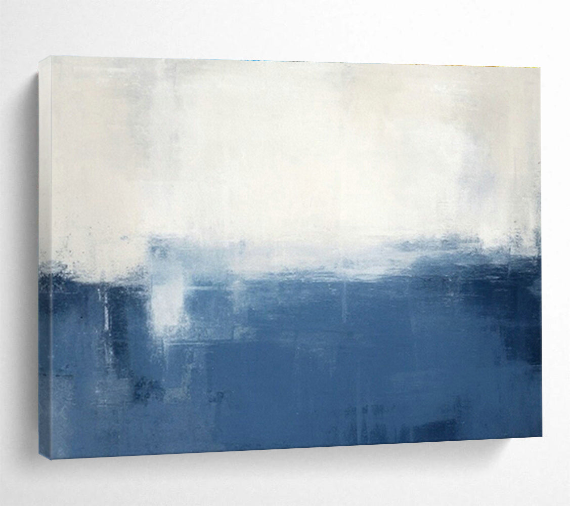 Custom-Made Quantum Cryptography Satellite Constellation Control Room Large Abstract Hand Painting DLZ2650