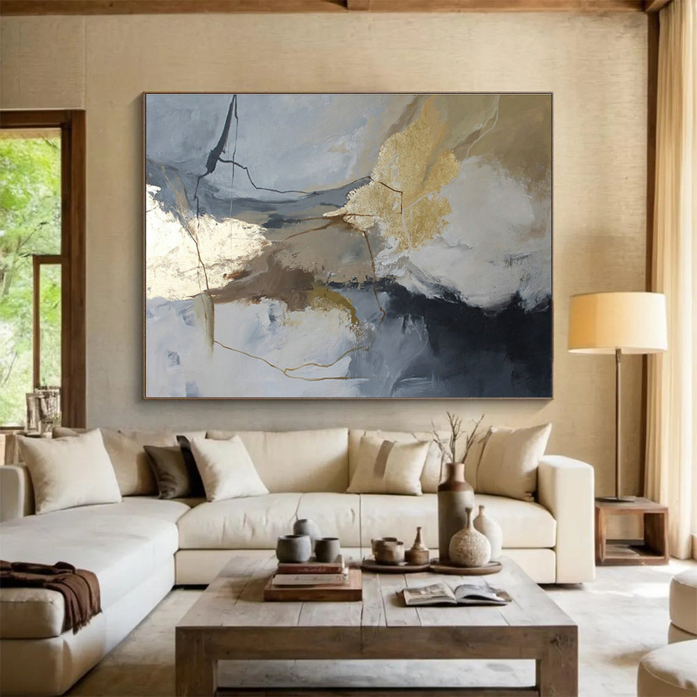 Customized Large-Scale Abstract Hand Painting for Skybridge Observatory DLZ2903