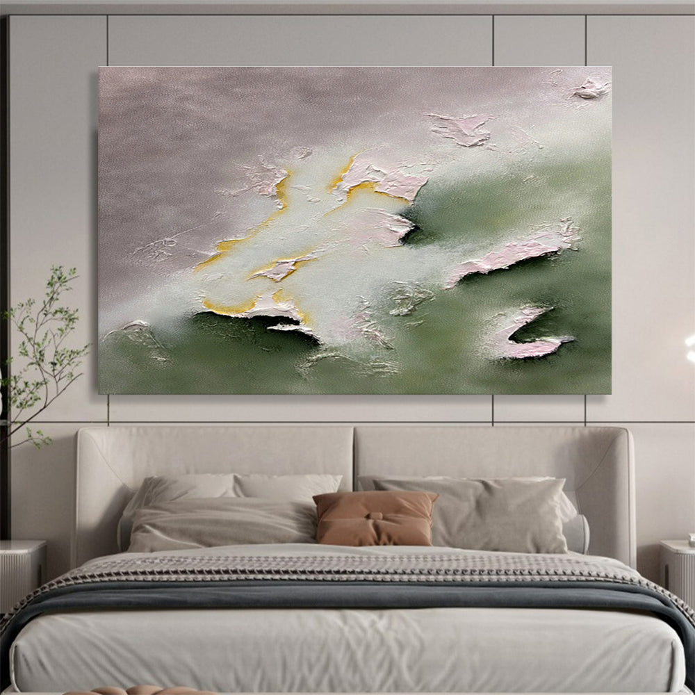 Oversized Custom Handmade Abstract Painting for Organic Farms’ Farmhouses DLZ3302