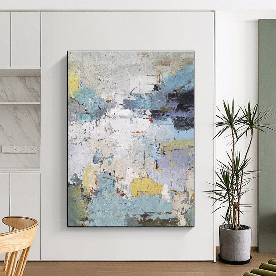 Colorful Abstract Cityscape - like Painting ADGE352