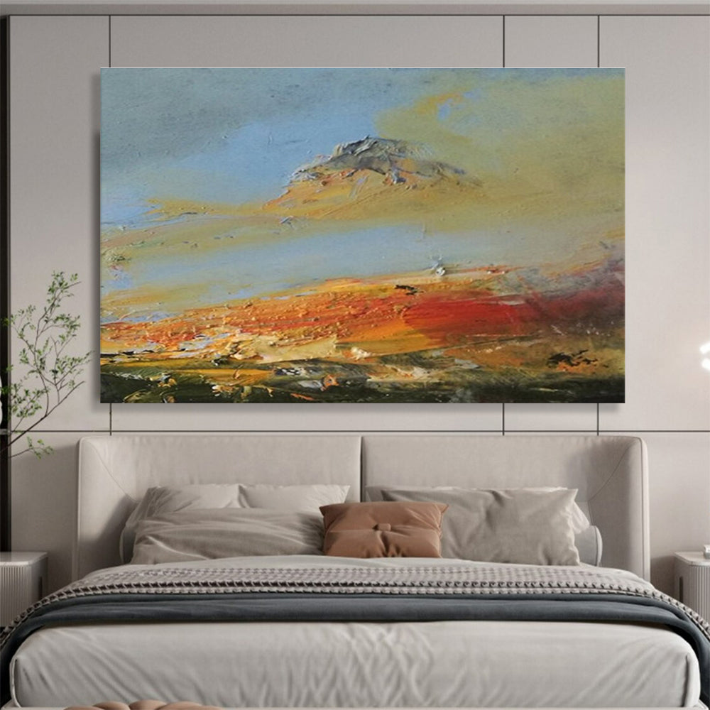 Colorful Mountain Landscape Abstract Painting THY038