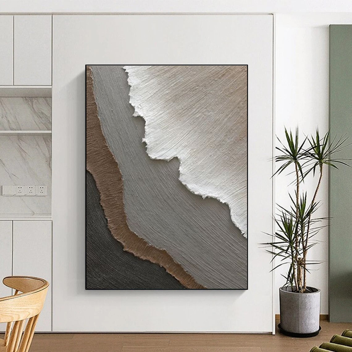 Layered Color Abstract Painting ADGE269