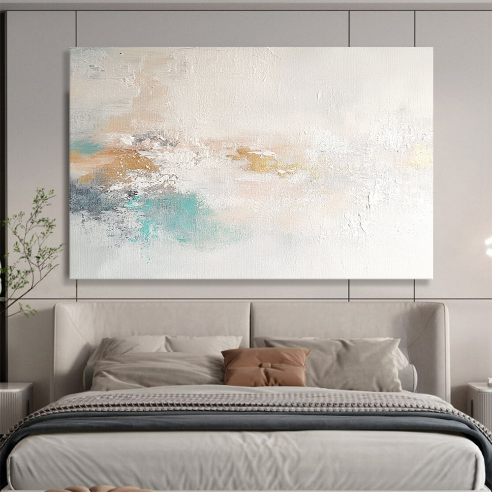 Soft Color Abstract Painting with Muted and Subtle Hues DYP367