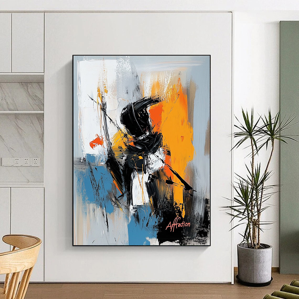 Abstract Affection Painting with Bold Strokes GER798