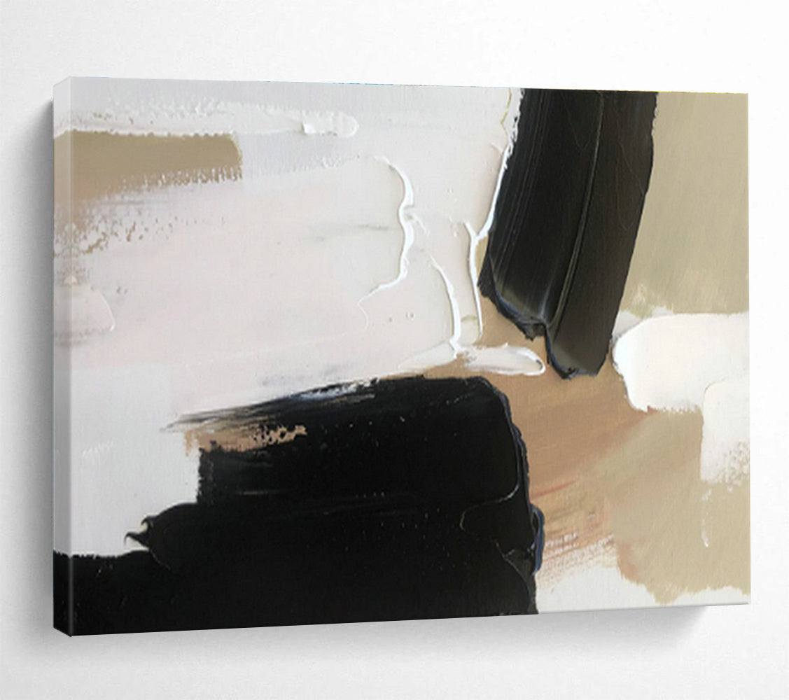 Oversized Custom Abstract Hand Painting for Luxury Residence DLZ2700