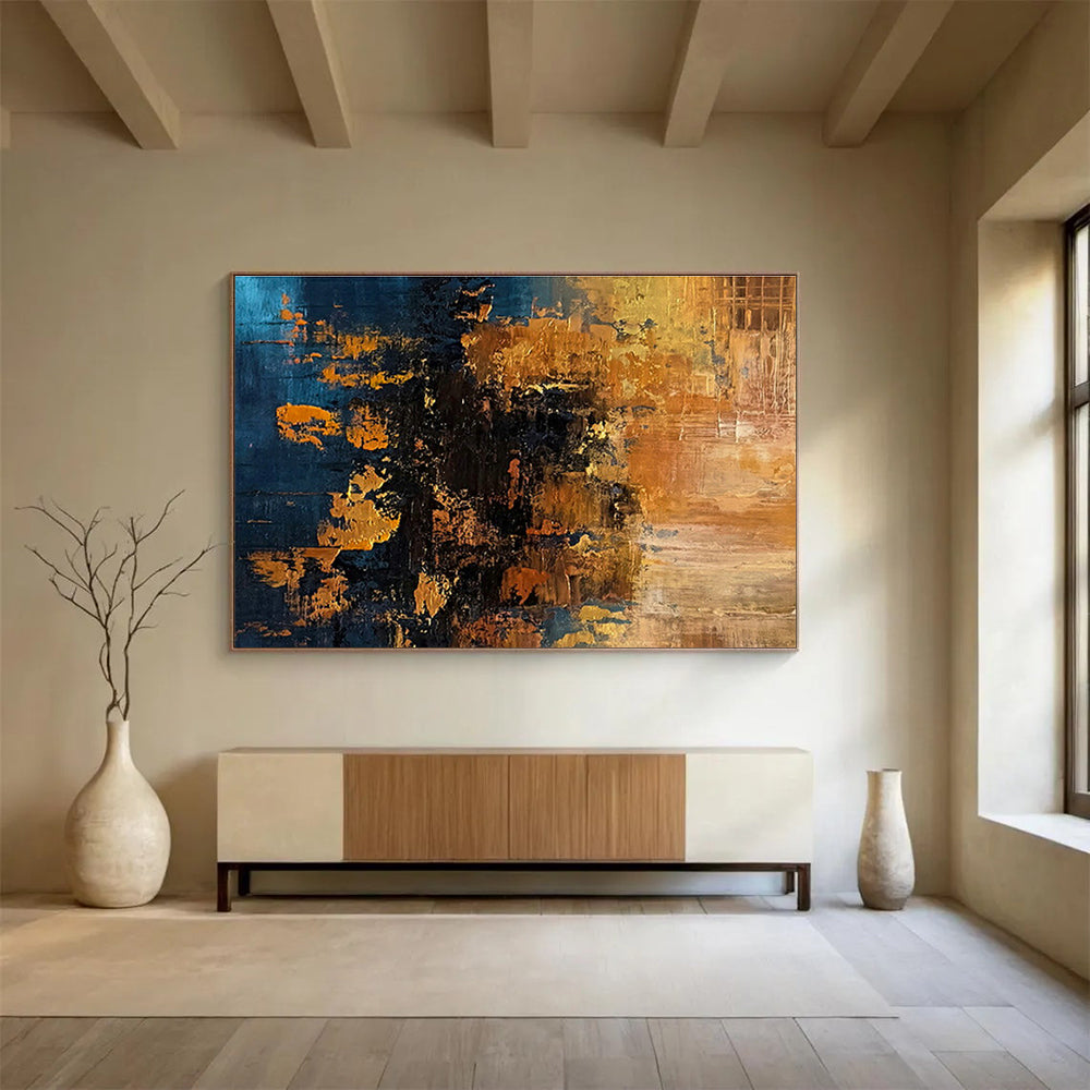 Tailored High-Altitude Stratospheric Observatory Giant Abstract Hand Painting DLZ2651