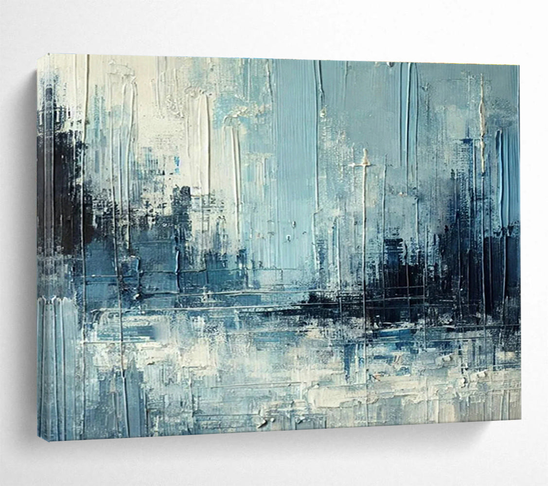 Oversized Custom Abstract Hand Painting for Soap Making Workshop DLZ2751