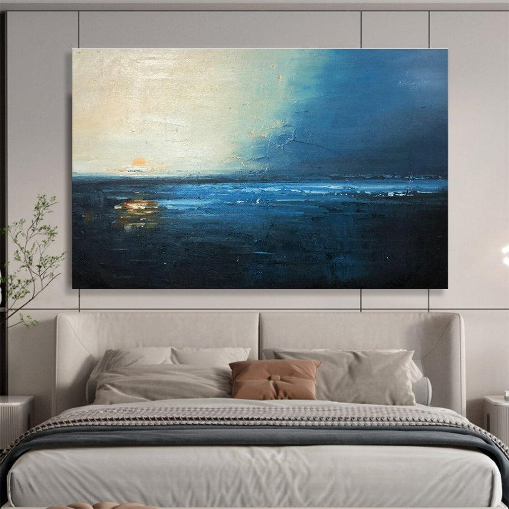 Customized Large-Scale Abstract Hand Painting for Underwater Archaeological Artifact Restoration Workshop DLZ3031