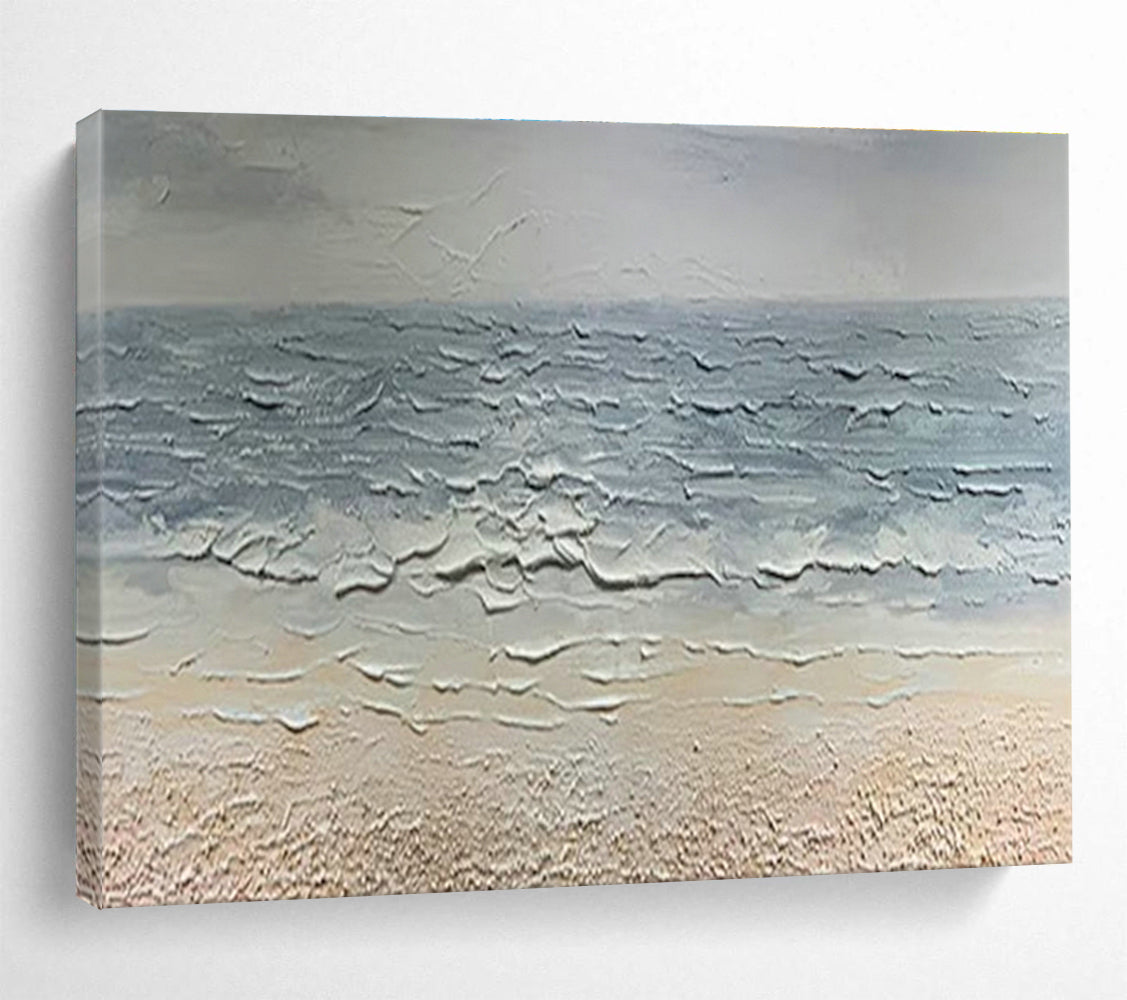 Oversized Hand-Painted Abstract Canvas, Mexican-inspired for Colorful Interiors DLZ3249