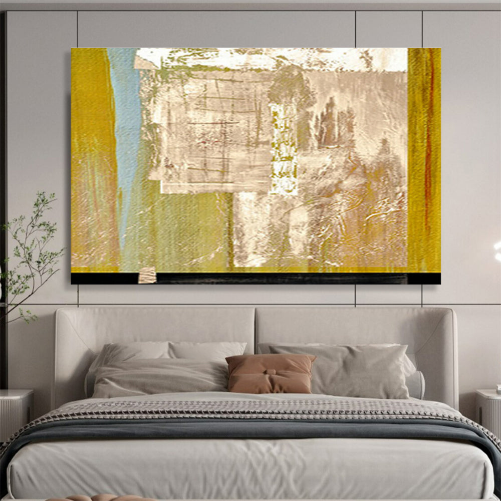 Customized Large Abstract Hand Painting for Medical Equipment Rental Store DLZ2777