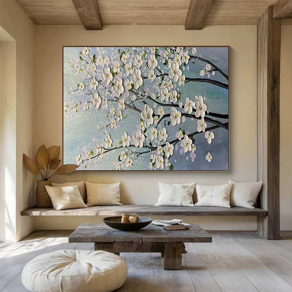 Extra Large Customizable Handmade Abstract Wall Art for Senior Living Facilities DLZ3271