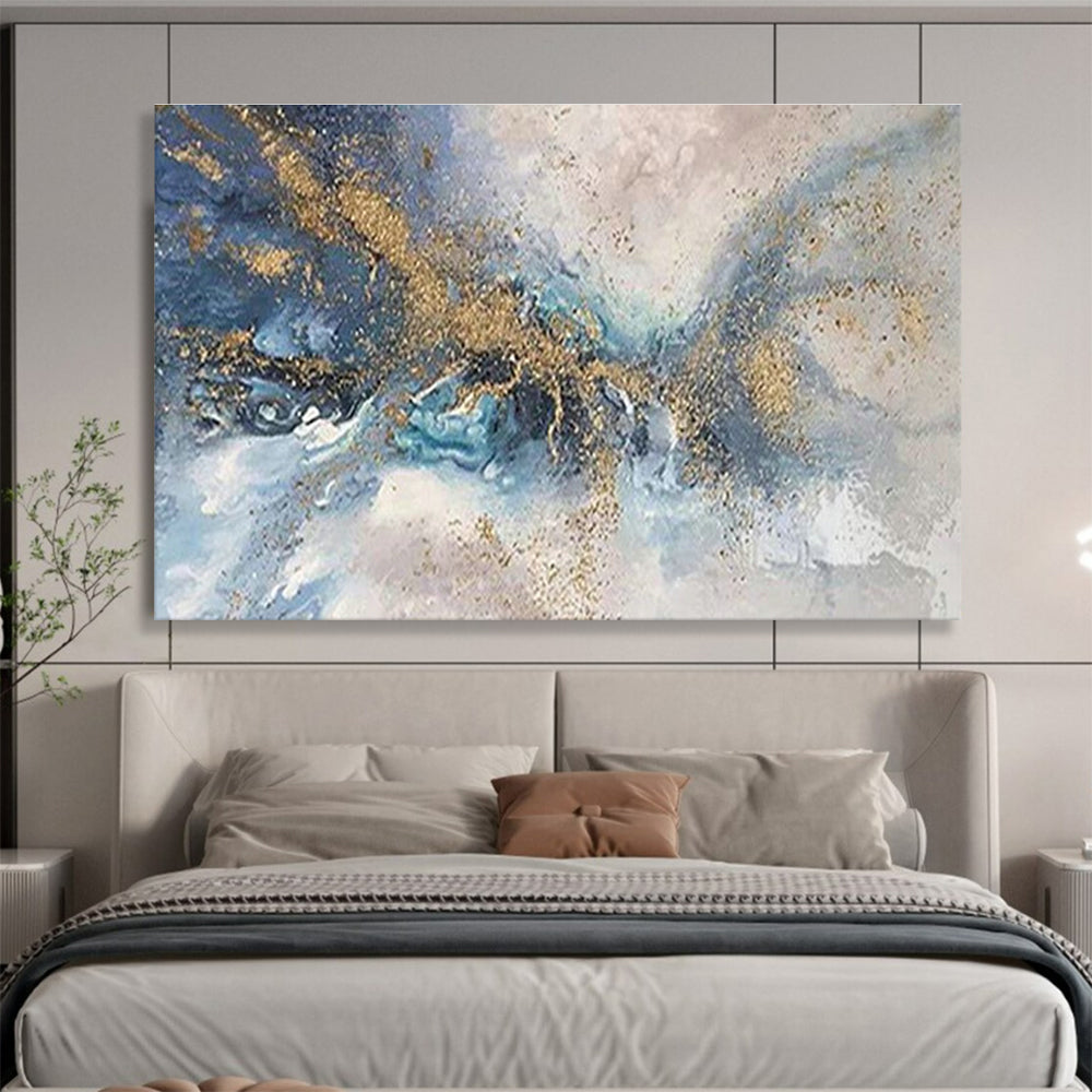 Extra Large Customizable Handmade Abstract Painting for Sunrooms DLZ3277