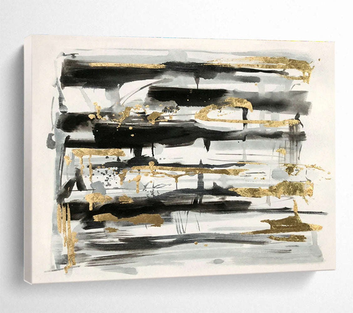 Handmade Large Abstract Wall Art, Energetic Yellow Accents for Kids’ Rooms DLZ3230