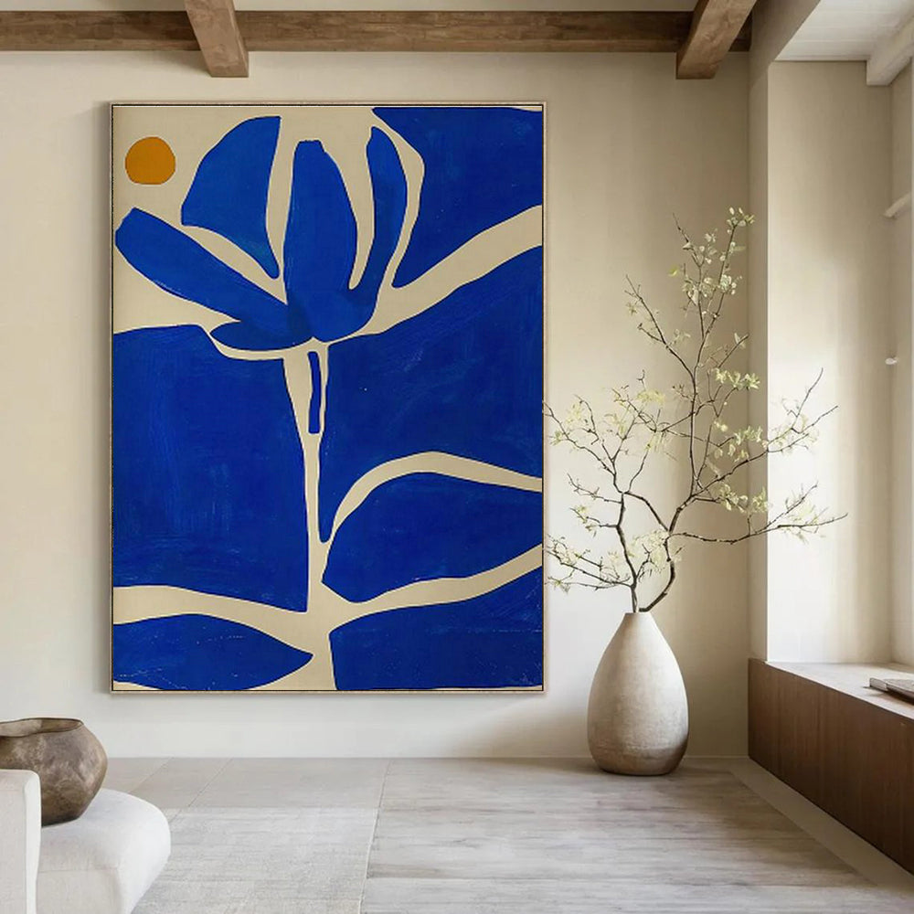 Massive Customizable Hand-Painted Abstract Canvas for Urban Food Forests  DLZ0111
