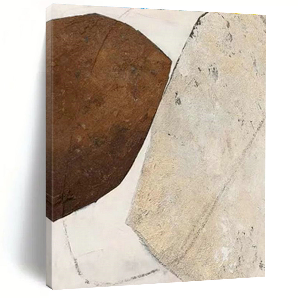 Grandiose Custom Hand-Painted Abstract Painting - Artistic Elegance for Opera Rehearsal Halls  DLZ0265