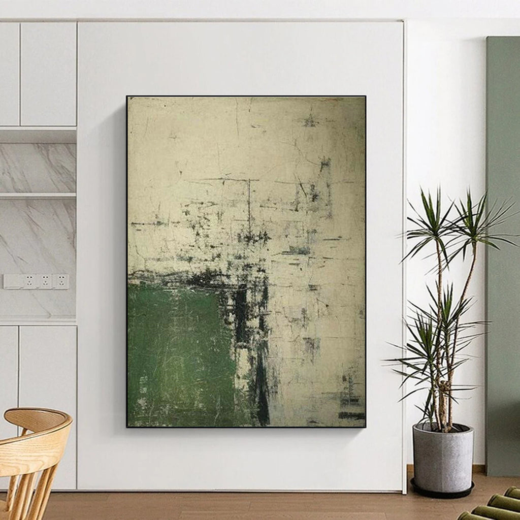 Enormous Custom Hand-Painted Abstract Painting - Artistic Flair for Hat-Making Studios  DLZ0262
