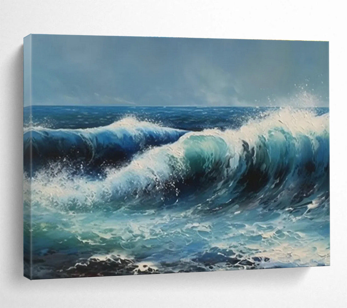 Large Custom Abstract Hand-Painted Art for Auto Showroom DLZ2708