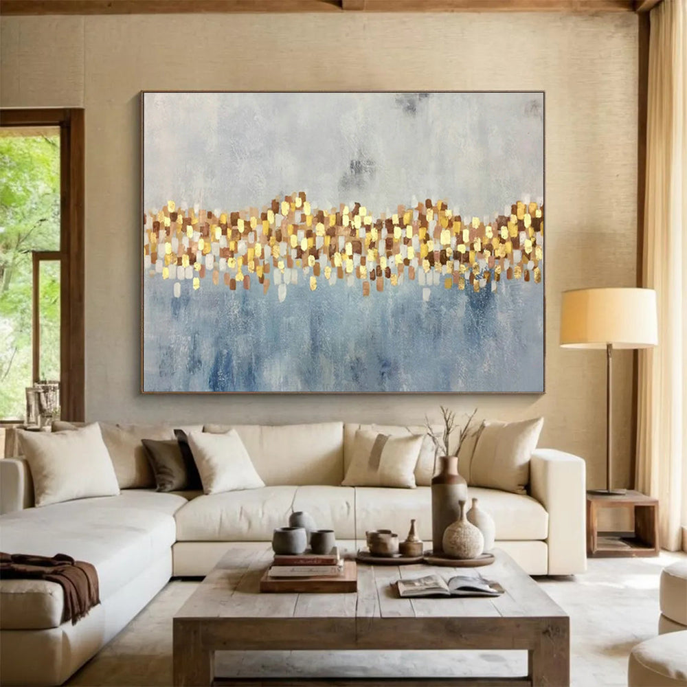 Customizable Underwater Mining Site Abstract Hand Painting DLZ2548