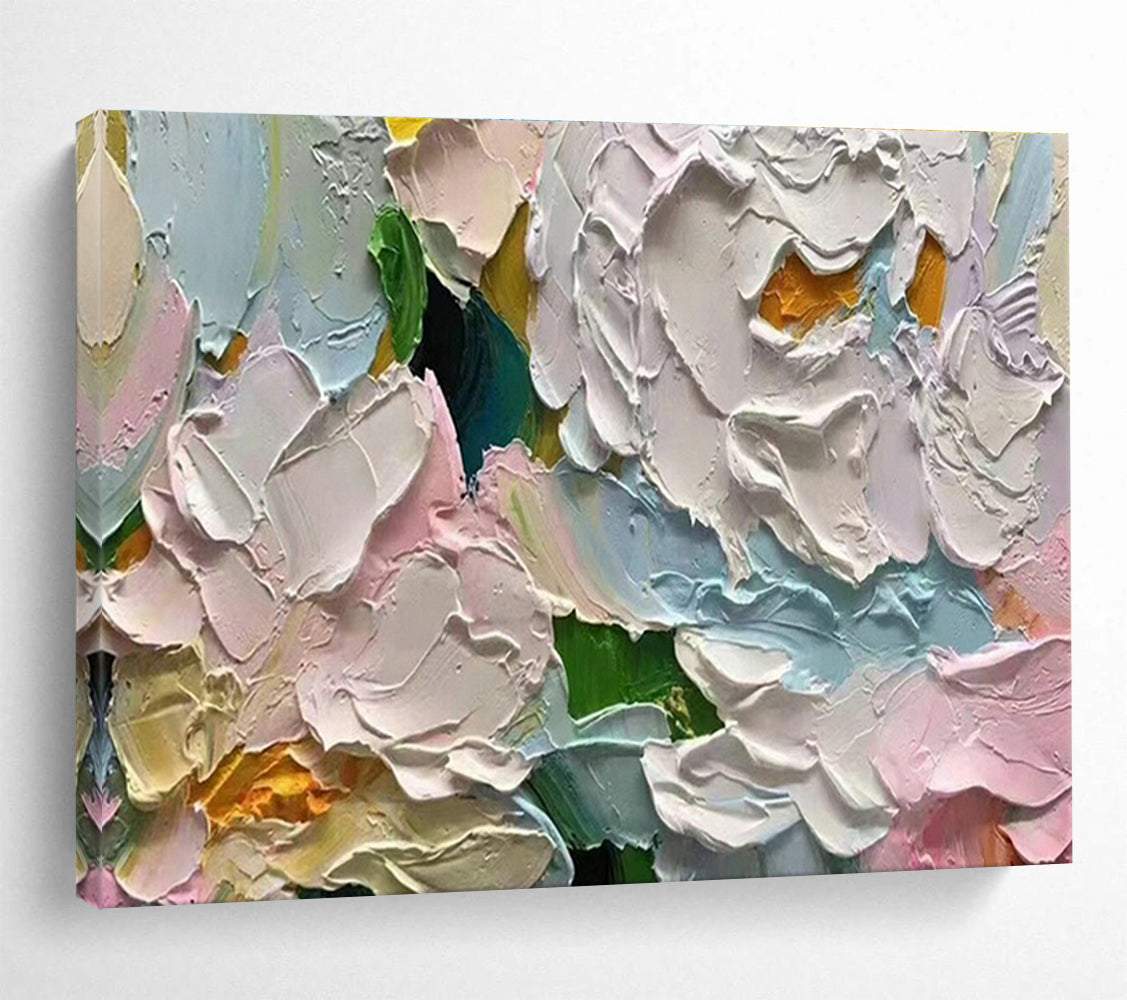 Custom-Made Giant Abstract Hand Painting for Deep-Sea Hydrothermal Vent Mineral Precipitation and Deposition Research Lab DLZ3201
