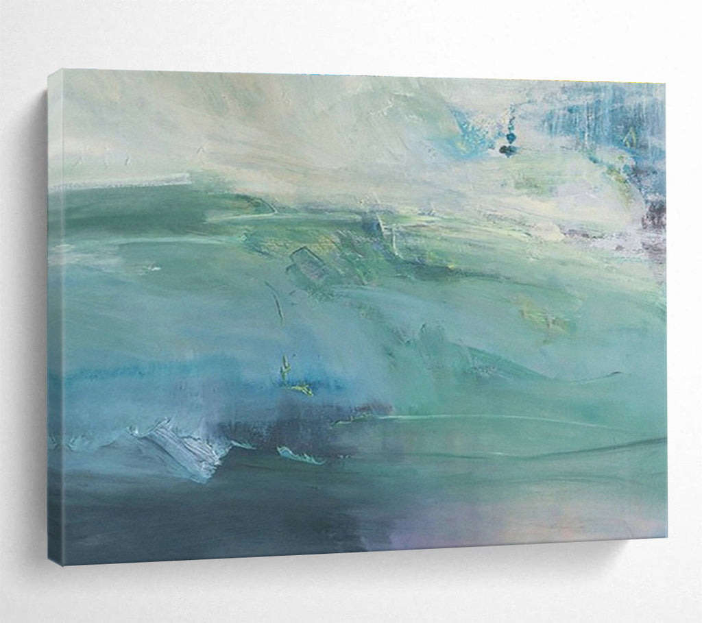Customized Large-Scale Abstract Hand Painting for Cable Car Station DLZ2801