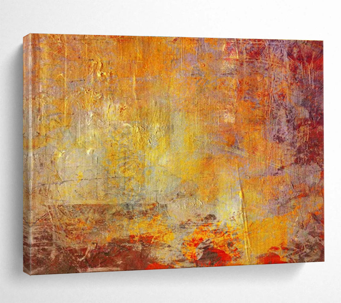 Custom-Made Space Telescope Observatory Large Abstract Hand Painting DLZ2576