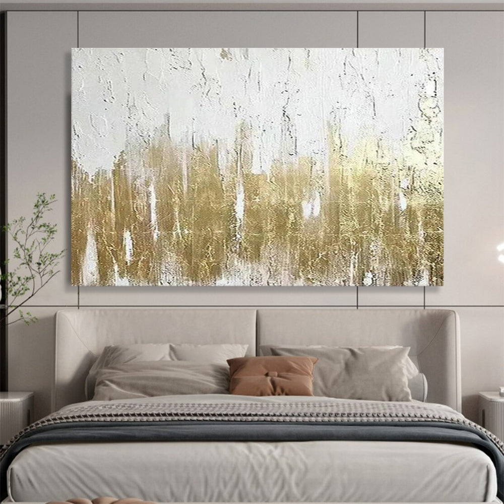 Custom Giant Abstract Hand Painting for Freight Train Locomotive Cab DLZ2811