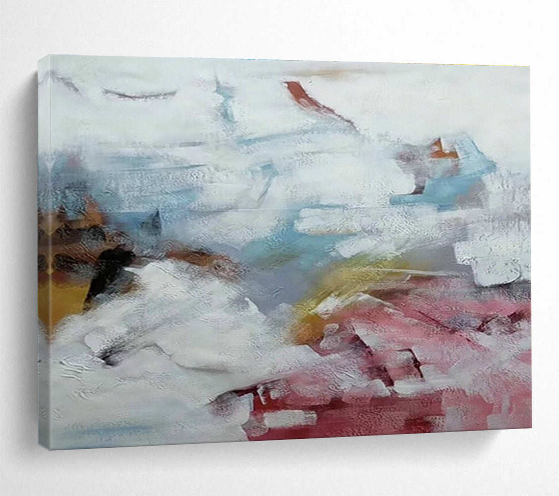 Tailored High-Altitude Research Station Giant Abstract Hand Painting DLZ2547