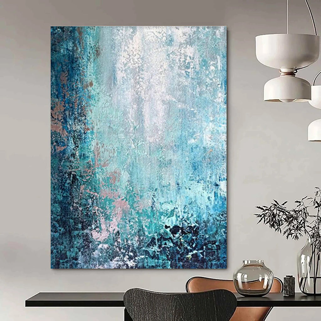 Jumbo Custom Hand-Painted Abstract Wall Art for Urban Art Galleries in Shipping Containers  DLZ0074