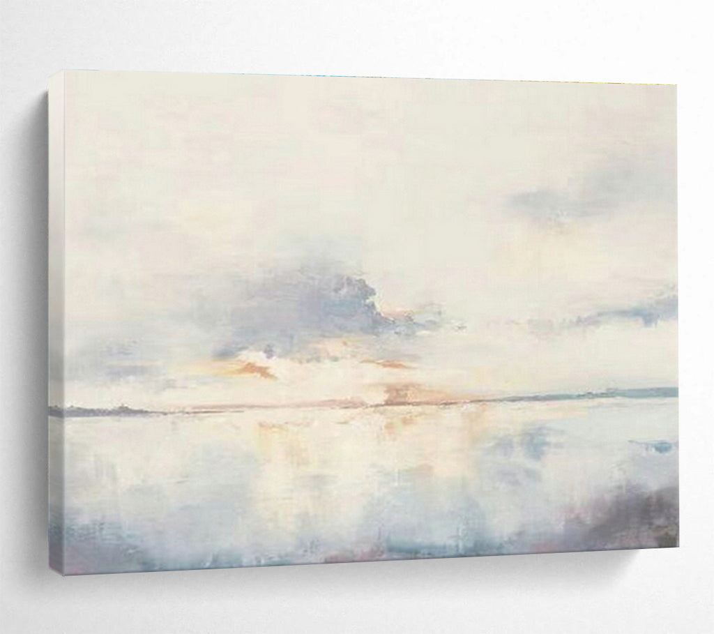 Custom-Made Giant Abstract Hand Painting for Yacht Interior Salon DLZ2799