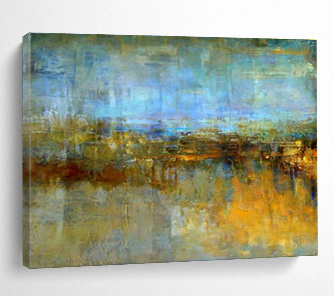 Customized Large Abstract Hand Painting for Vintage Store DLZ2756