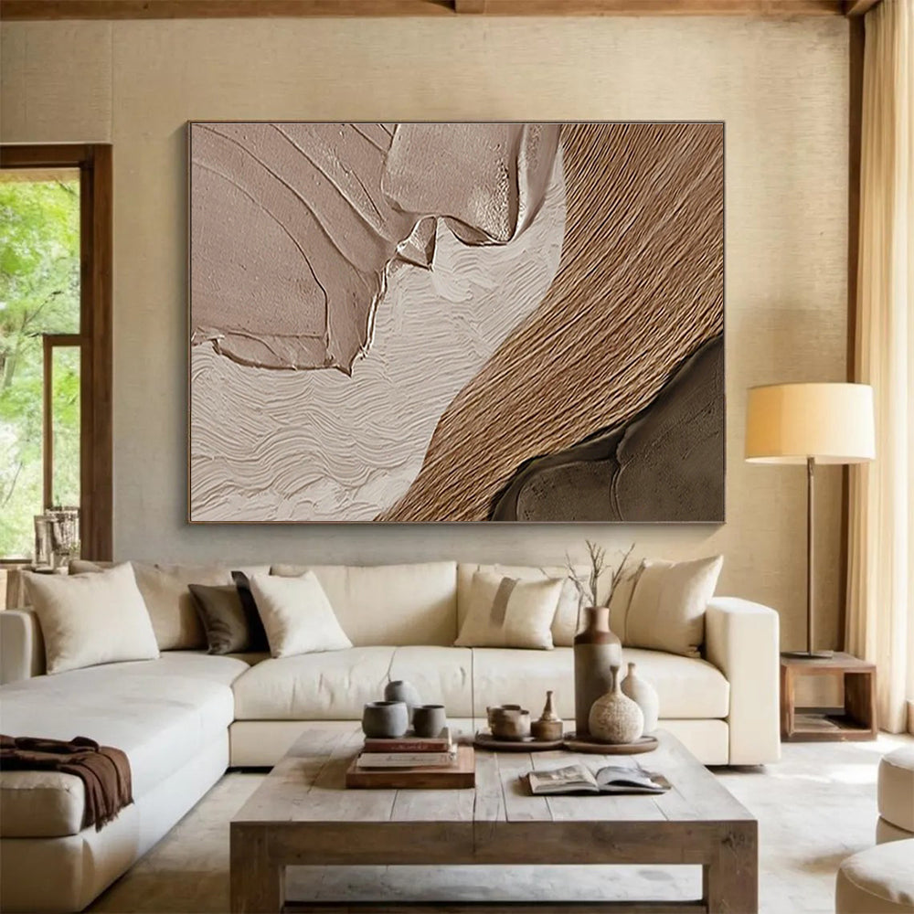 Customized Large Abstract Hand Painting for Augmented Reality Technology R&D Center DLZ2851