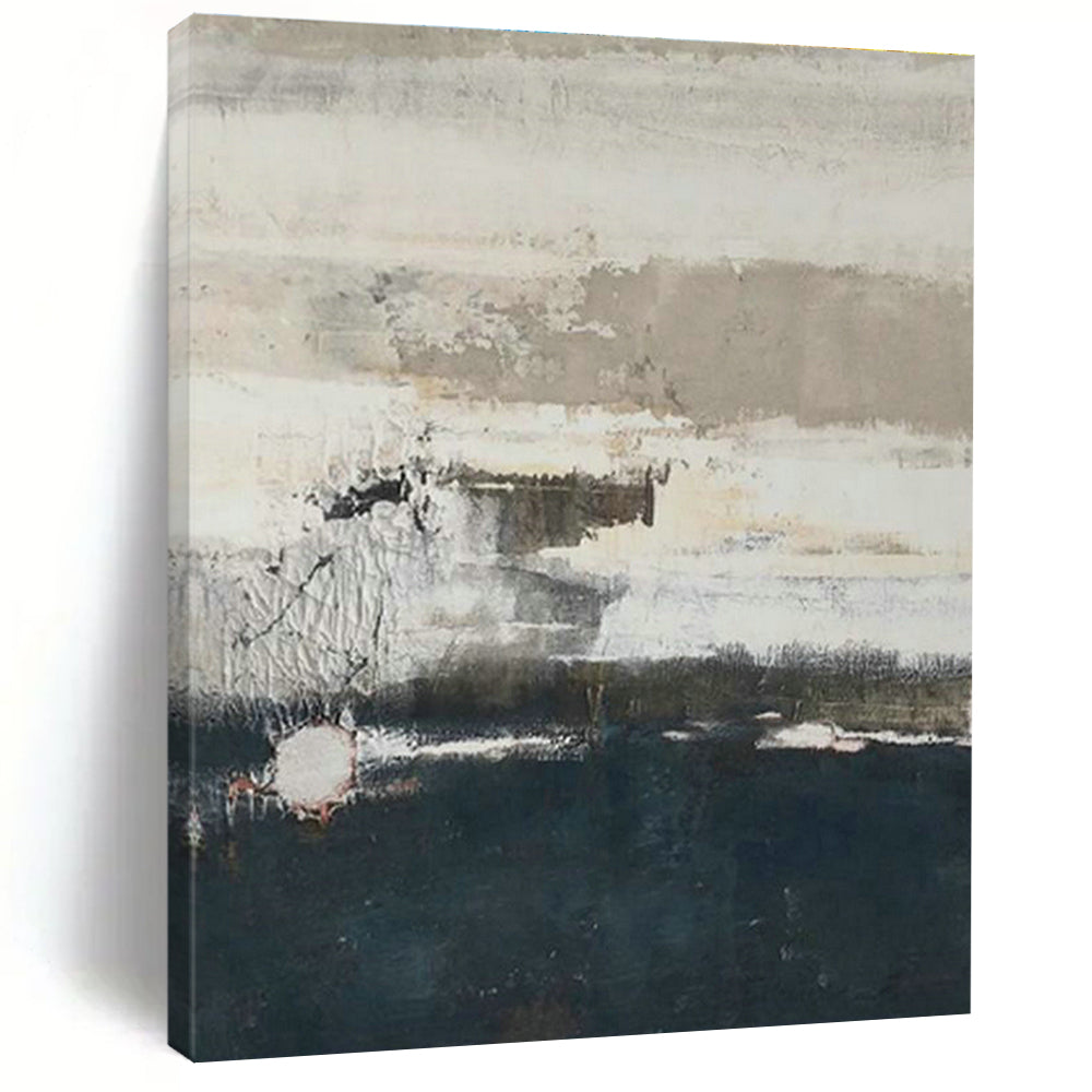 Vast Custom Hand-Painted Abstract Painting - Mythical Vibe for Fantasy Bookstores  DLZ0213