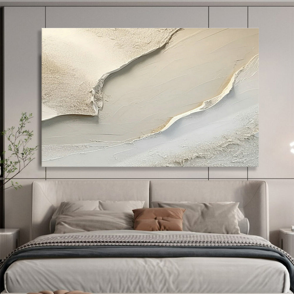 Reclaimed Wood Custom Hand-Painted Abstract Art for Eco-Friendly Spaces and Green Offices