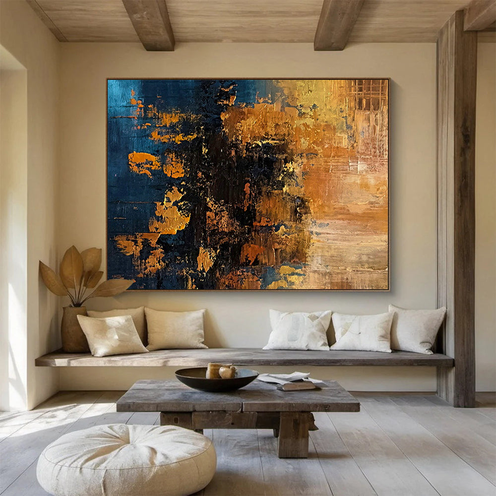 Tailored High-Altitude Stratospheric Observatory Giant Abstract Hand Painting DLZ2651