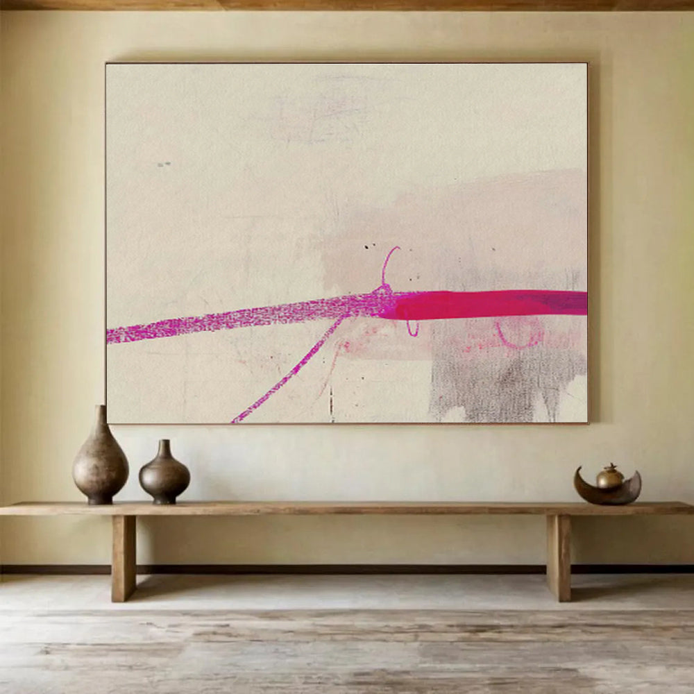 Tailored High-Speed Rail Underwater Tunnel Ventilation System Giant Abstract Hand Painting DLZ2663