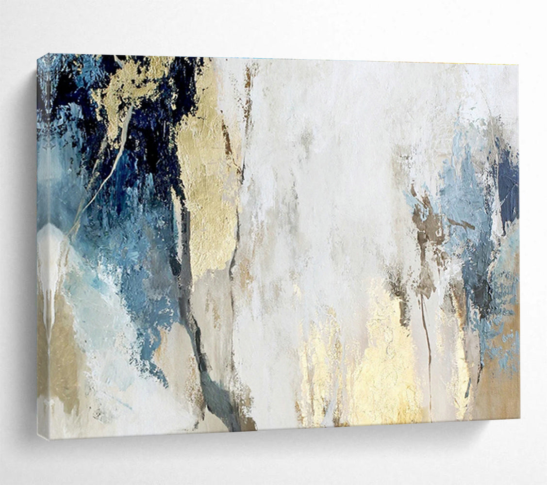 Custom Giant Abstract Hand Painting for Virtual Fashion Show Venue DLZ2891