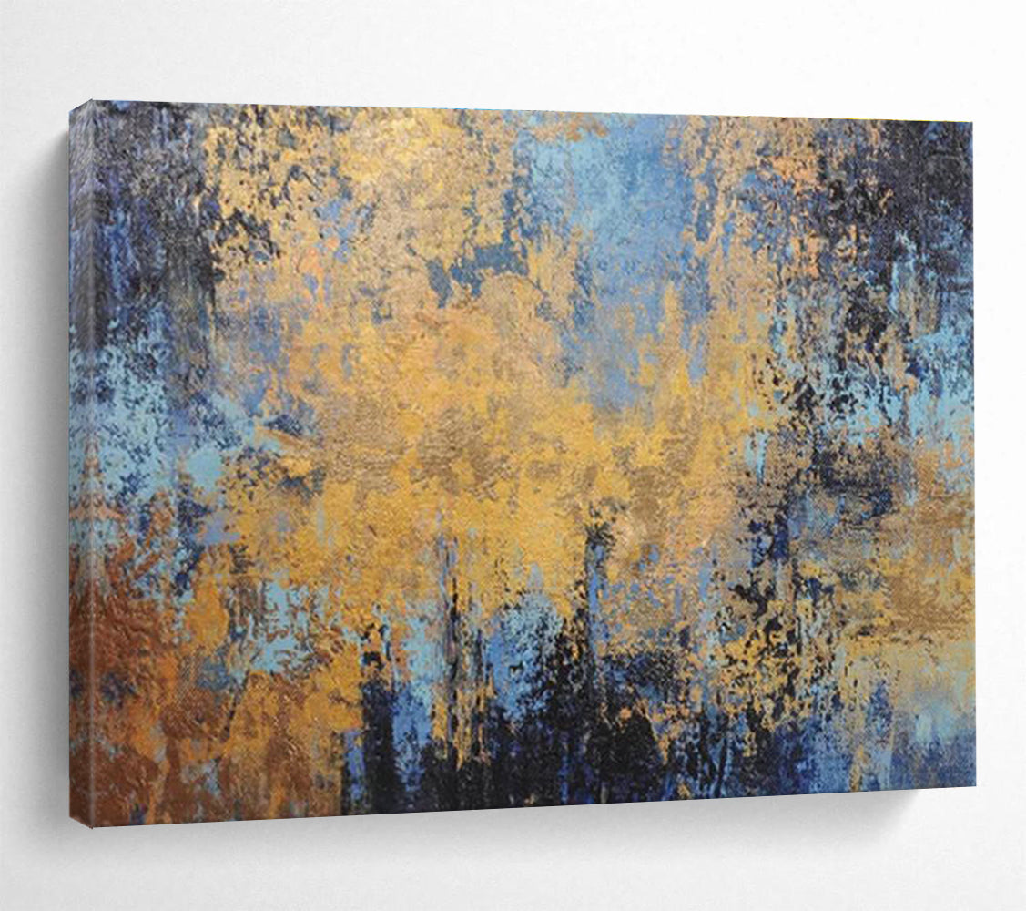 Custom Oversized Acrylic Abstract Painting - Hand-Painted for Living Room