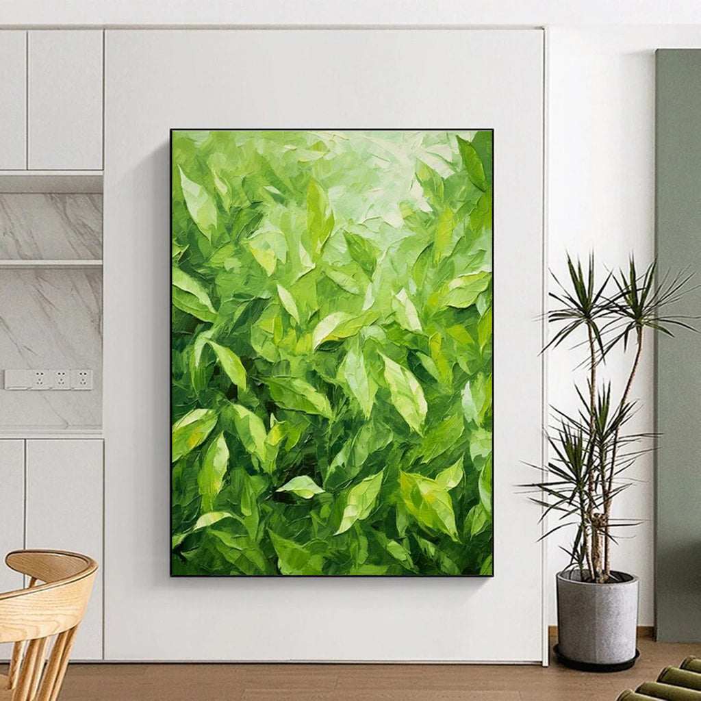 Striking Custom Hand-Painted Abstract Painting - Eerie Elegance for Haunted Asylum Themed Escape Rooms  DLZ0306