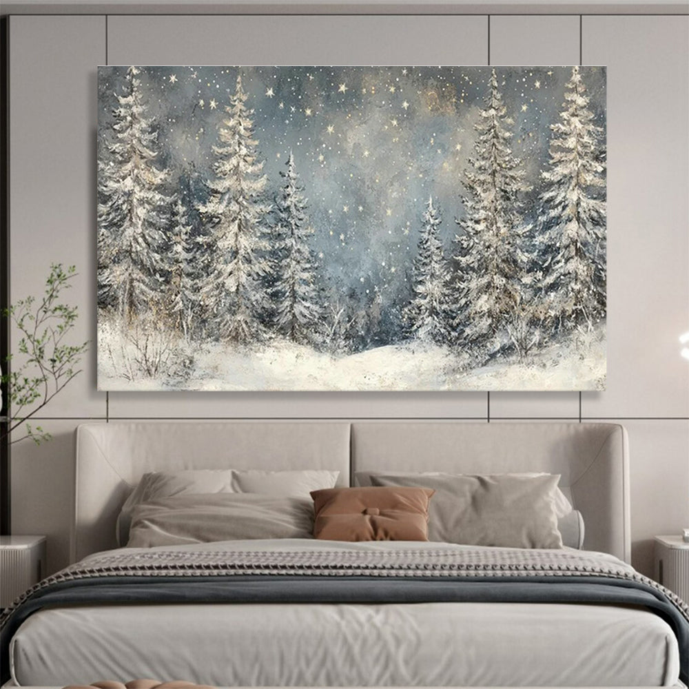 Oversized Custom Abstract Hand Painting for Offshore Ocean Thermal Energy Conversion (OTEC) Pilot Plant DLZ3194