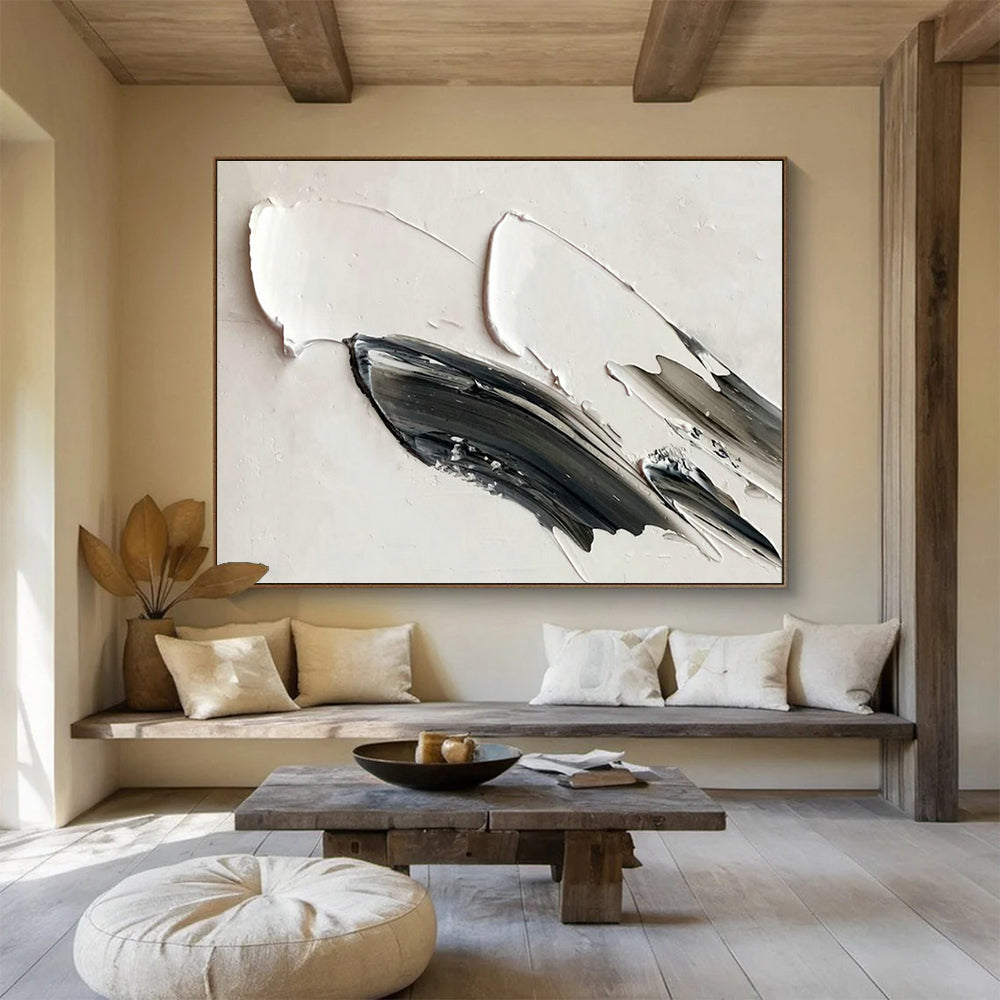 Oversized Customizable Handmade Abstract Wall Art for Interior Design Showrooms DLZ3292