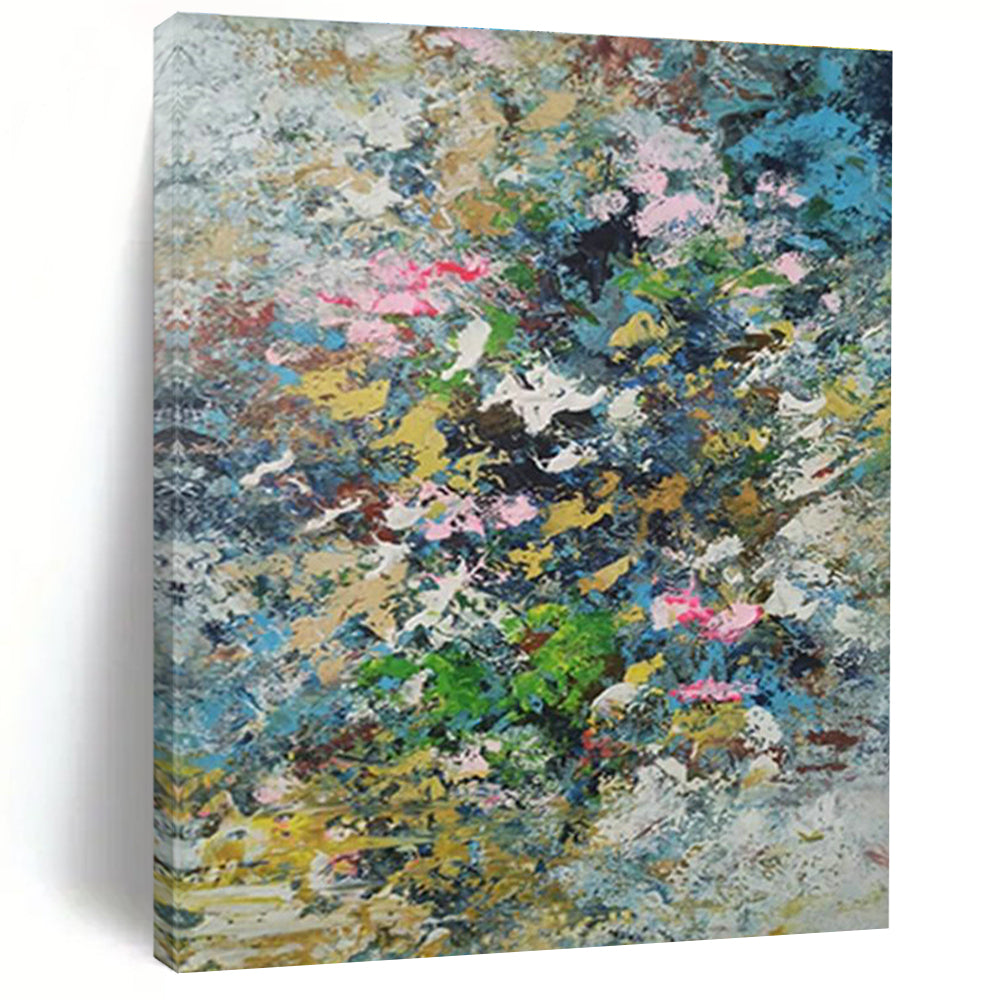 Huge Customizable Handmade Abstract Wall Art for Candle Making Workshops  DLZ0016