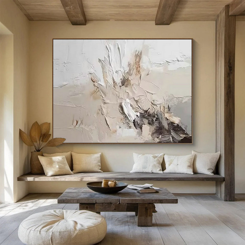 Customized Large-Scale Abstract Hand Painting for Underwater Archaeological Conservation Lab DLZ3002