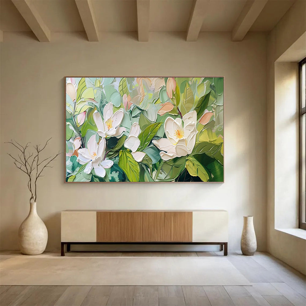 Large Custom Abstract Hand-Painted Art for Underwater Cultural Heritage Digital Preservation and Cloud - Based Access Center DLZ3220