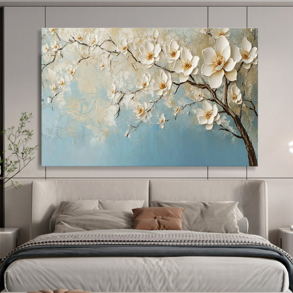 Oversized Custom Hand-Painted Abstract Art for Antarctic Marine Algae Cultivation Research Base DLZ3055