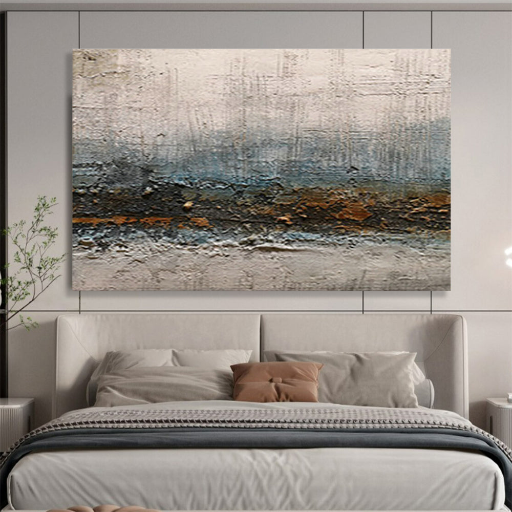 Custom-Made Giant Abstract Hand Painting for Art Supply Store DLZ2758