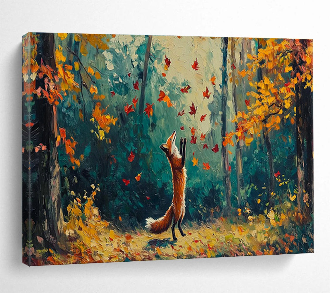Customized Large Abstract Hand Painting for Subterranean Geothermal Heat Storage Facility DLZ3085