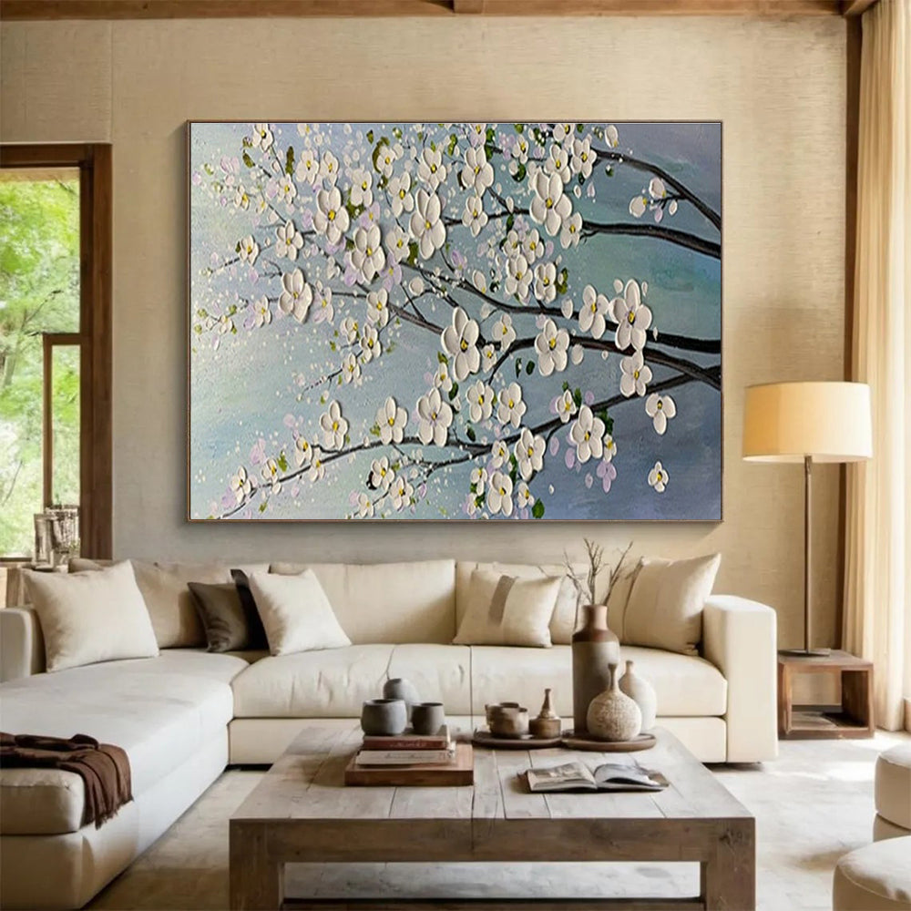 Extra Large Customizable Handmade Abstract Wall Art for Senior Living Facilities DLZ3271